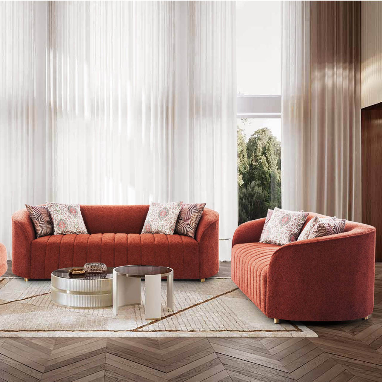 Knoxville Large Sofa PinkCity Imports Furniture Wholesaler