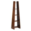 Frame Acacia Wood 5 Tier Bookshelf