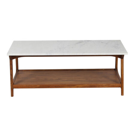 Aspen Marble Top Coffee Table