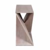 Abstract Acacia Wood Console Table