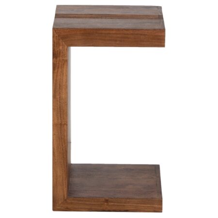 Berlin Acacia Wood C Table - Washed Walnut
