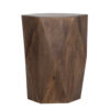 Aidan Mango Wood Diamond Side Table Tall