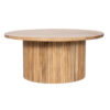 Ajax Mango Wood Round Coffee Table