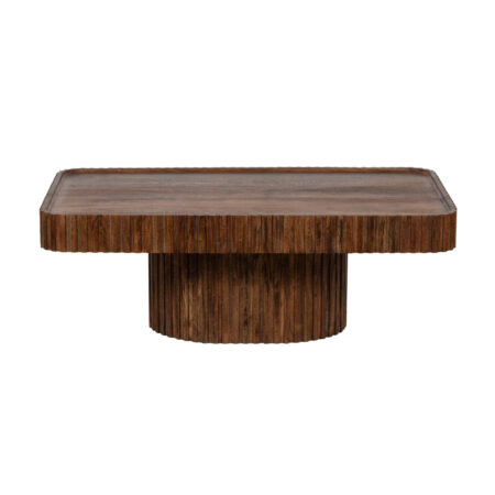 Ajman Acacia Wood Coffee Table Washed Walnut