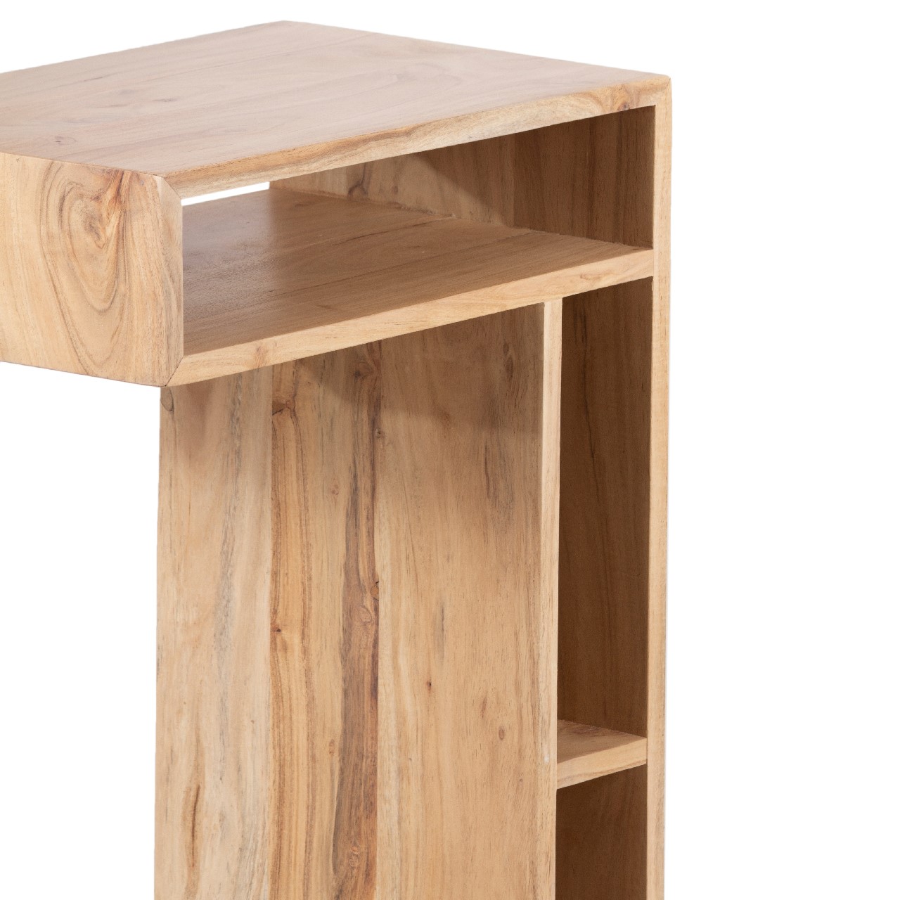 Alana Acacia Wood Table Set of 2