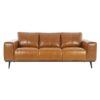 Alberta Brompton Cognac Leather Sofa