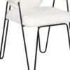 Alfred Metal Fabric Arm Chair C