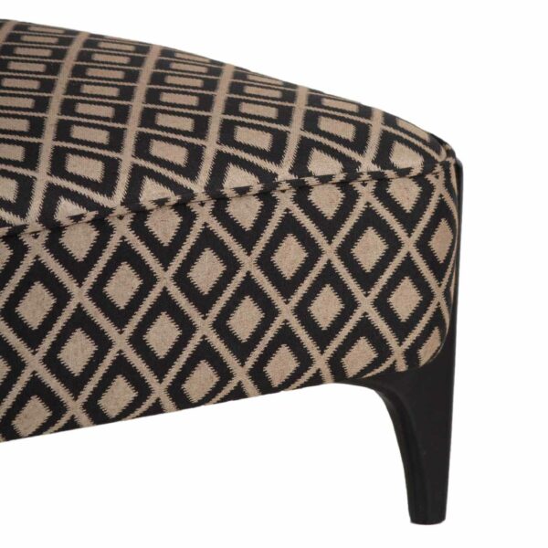 Alison Mango Wood Fabric Chair C
