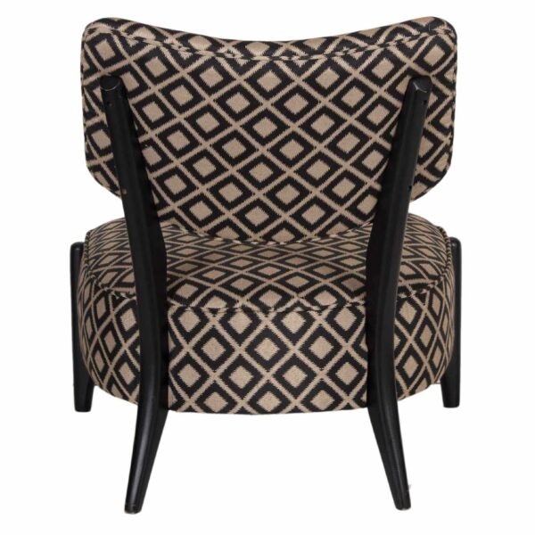 Alison Mango Wood Fabric Chair F