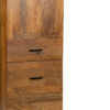 Allan Mango Wood Wood 1 Door Wardrobe TCSP