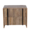 Alora Mango Wood Night Stand With Drawers