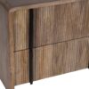 Alora Mango Wood Night Stand With Drawers