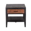 Alpena Acacia Wood 1 Drawer Bedside Table