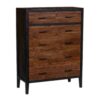 Alpena Acacia Wood 6 Drawer Highboy