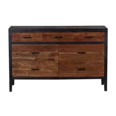 Alpena Acacia Wood 7 Drawer Dresser