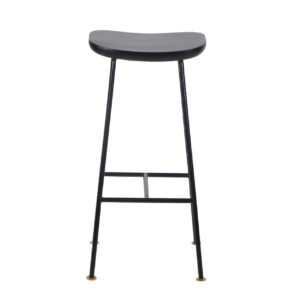 Aniko Metal Stand With Wood Seat Bar Stool