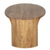 Aria Acacia Wood Oval Coffee Table E