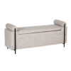 Arran Storage Bench With Metal Legs Lift Top