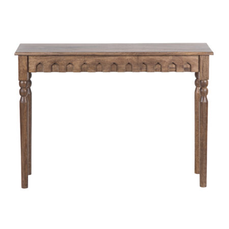 Ashford Mango Wood Console Table – Walnut