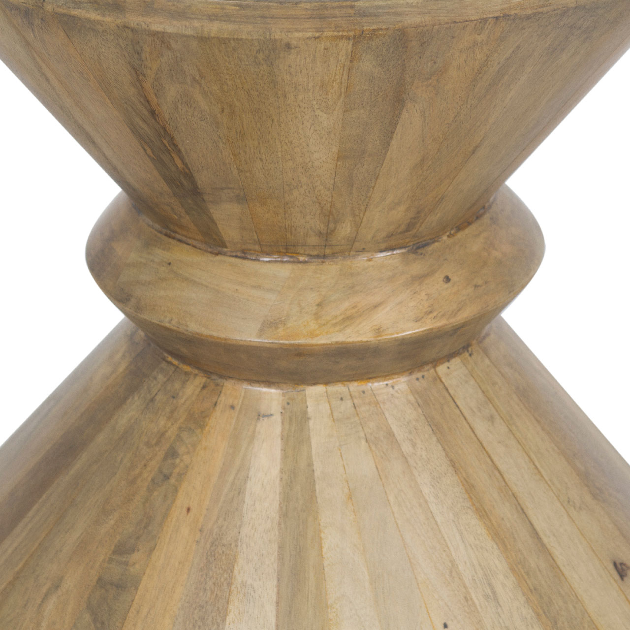 Athena Mango Wood Round Side Table Table