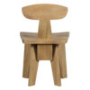 Atrium Mango Wood Dining Chair Natural F