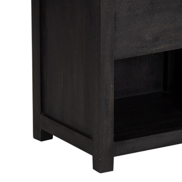 Atwell Mango Wood 1 Drawer Side Table