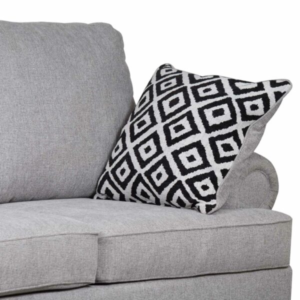 Aurora Grey 3 Seater Sofa