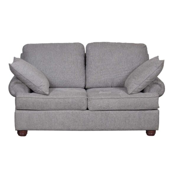 Aurora Grey Love Seat Sofa