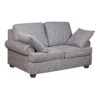 Aurora Grey Love Seat Sofa