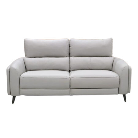 Avery Leather Luxe Recliner Sofa – Terraroaza Grey