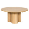 Baarlo Mango Wood Round Coffee Table