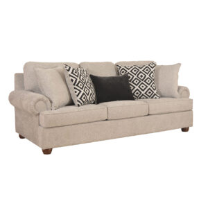 Barcelona 3 Seater Sofa Fabric Grey