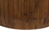 Barrel Mango Wood Round Coffee Table