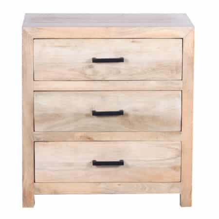 Bastogne Mango Wood 3 Drawer Chest