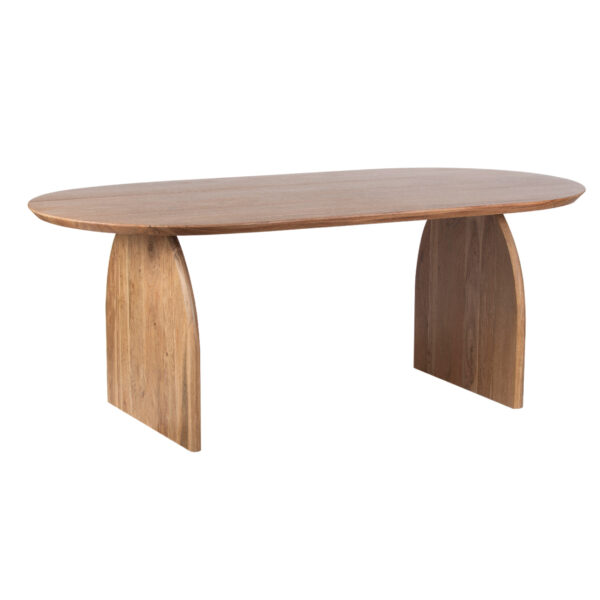 Bedum Acacia Wood Oval Coffee Table