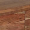 Bent Acacia Wood Metal 6 Drawer Dresser C