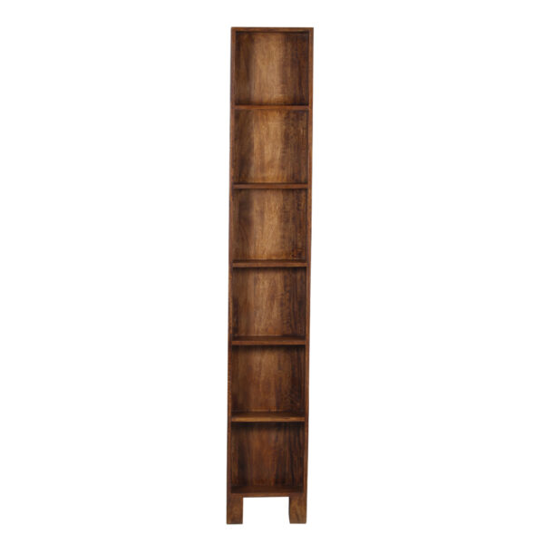 Berg Narrow Mango Wood Bookcasae