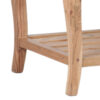 Bristol Acacia Wood With Upholstery Seat Bench