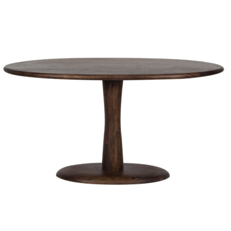 Bron Mango Wood Oval Dining Table 59"