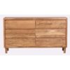 Byron Acacia Wood 6 Drawer Dresser