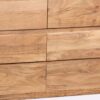 Byron Acacia Wood 6 Drawer Dresser