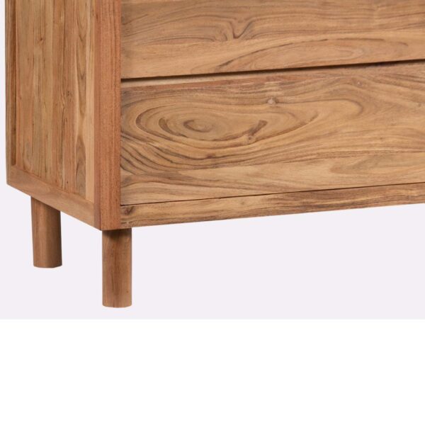 Byron Acacia Wood 6 Drawer Dresser