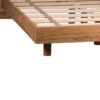 Byron Acacia Wood Queen Bed Mattress 60x80