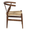 Byron Mango Wood Natural Moonj Weaving Dining Chair