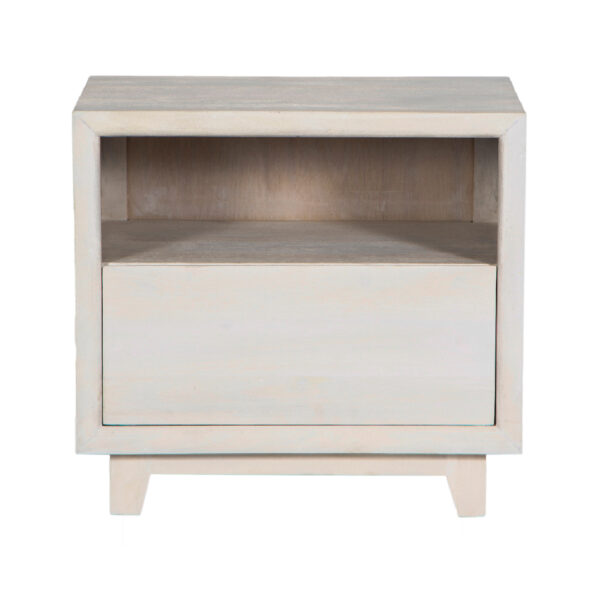 Cameron Mango Wood 1 Drawer Night Stand