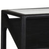 Canberra Acacia Wood Glass Top Console Table
