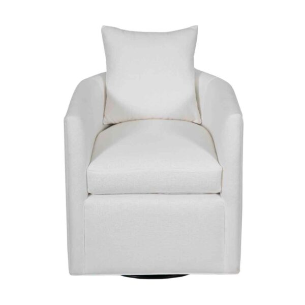 Carolina Upholstered Swivel Arm Chair