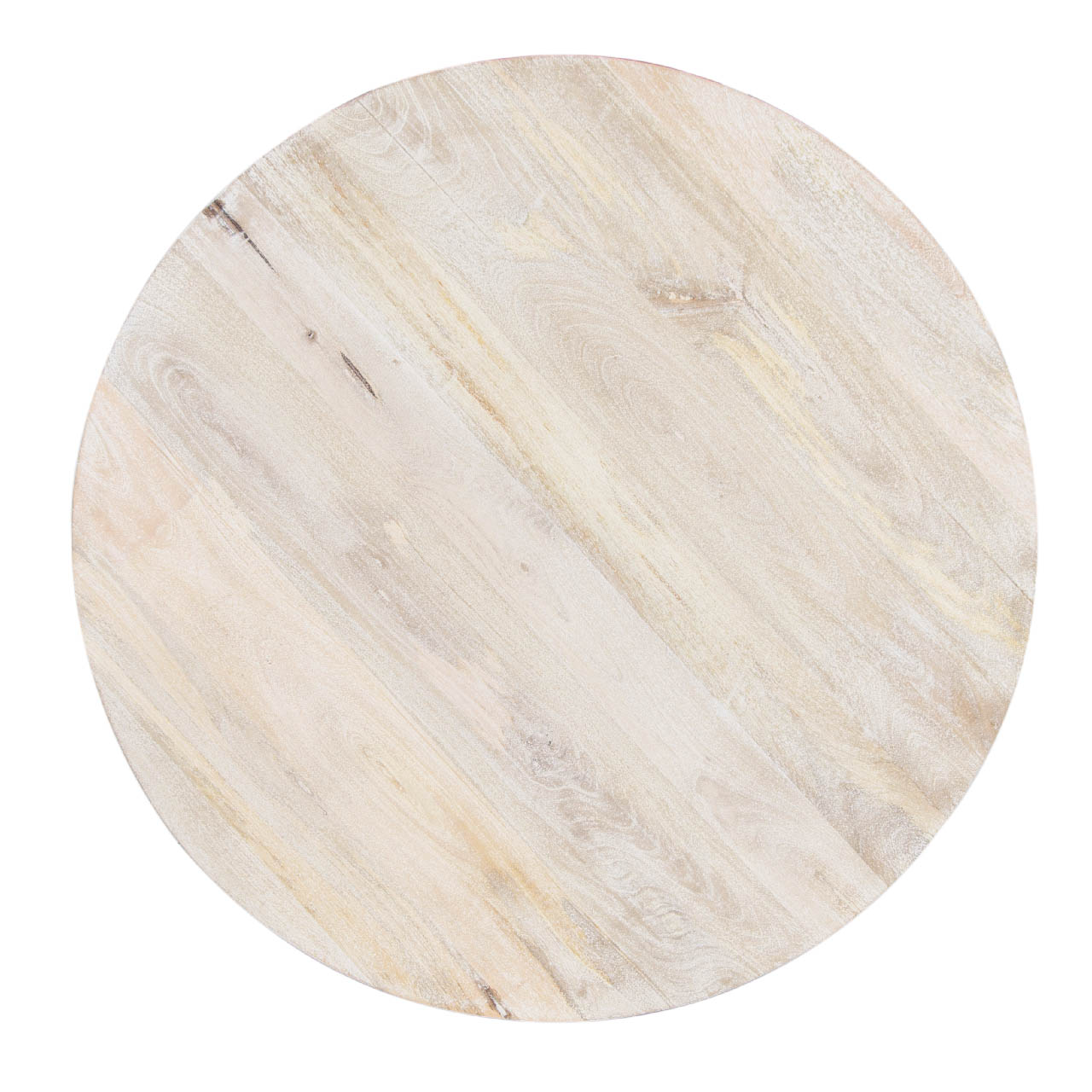 Cayman Manog Wood Round Coffee Table