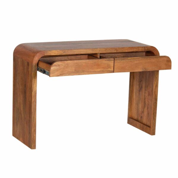 Celio Mango Wood 2 Drawer Console Table