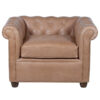 Chiswick Brown Leather Chesterfield Sofa